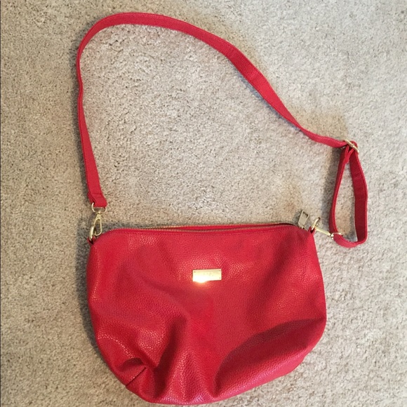 BCBG Paris Handbags - LIKE NEW BCBG Paris Red Crossbody bag